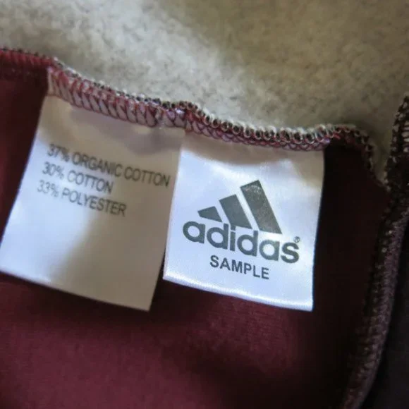 Stella McCartney for Adidas Maroon Hoodie Jacket - Size Small - Picture 6 of 6